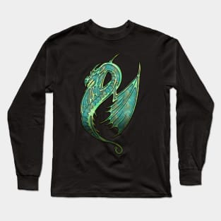 Awesome chinese dragon Long Sleeve T-Shirt